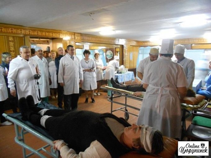Навчання в Цюрупинський районній лікарні (фото)