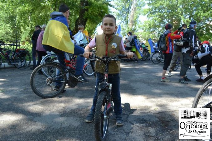 'Велопарад' и 'день семьи' в Цюрупинске (фото)