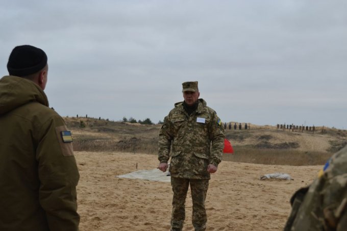 Відбулись чергові навчання роти териториальної оборони міста Олешки (фото)
