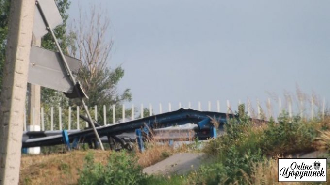 ДТП на мосту с участием военных (фото)