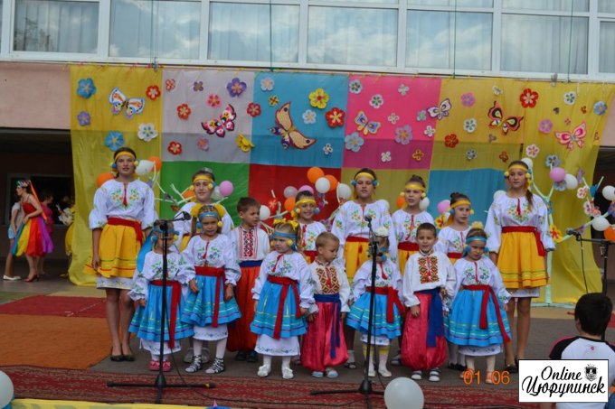 День защиты детей в Цюрупинске (фото)