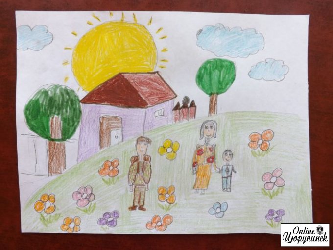 Что сегодня рисуют цюрупинские дети? (фото)