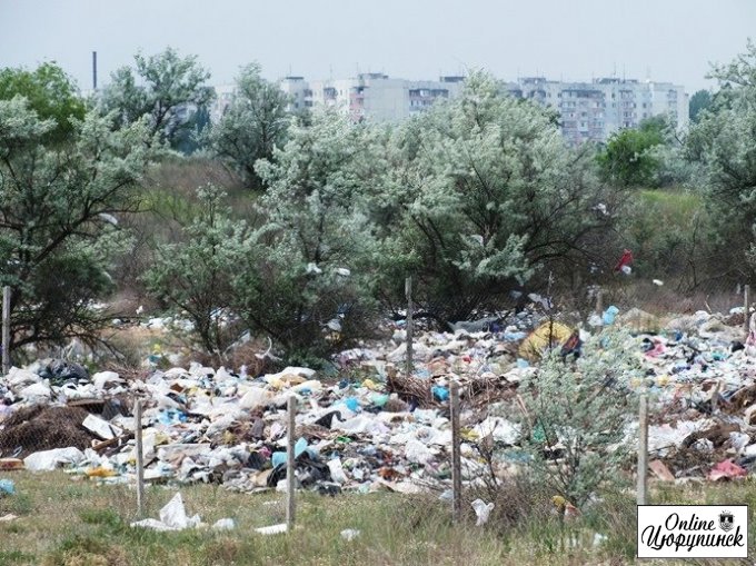 Фоторепортаж из зоны экологического бедствия в Цюрупинске (фото)
