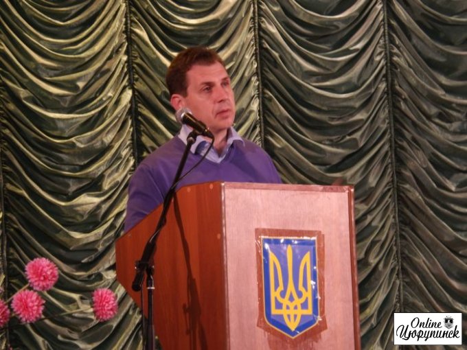 Блок Порошенко знакомил цюрупинчан со своим кандидатом по 186 округу