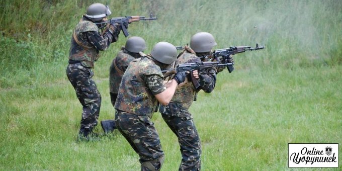 Офицеры Цюрупинского военкомата едут в зону АТО