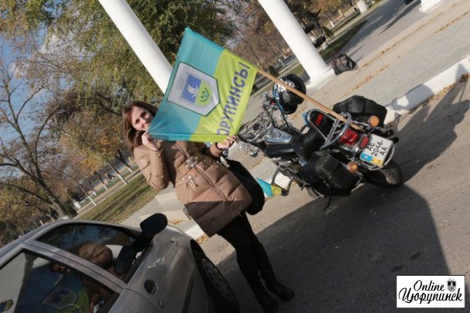 Автопробег в память о погибших героях в Цюрупинске (фото)