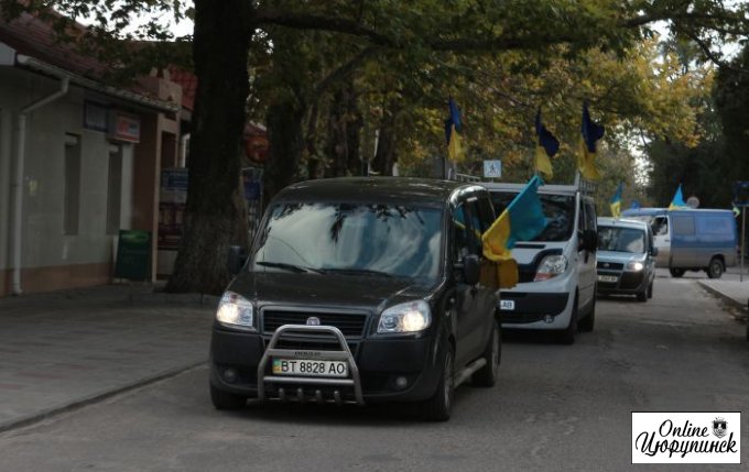 Автопробег в память о погибших героях в Цюрупинске (фото)