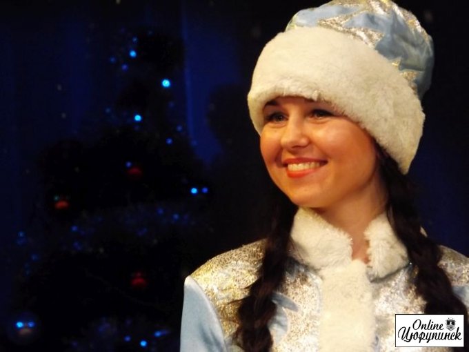 Снежная королева в Цюрупинске (фото)