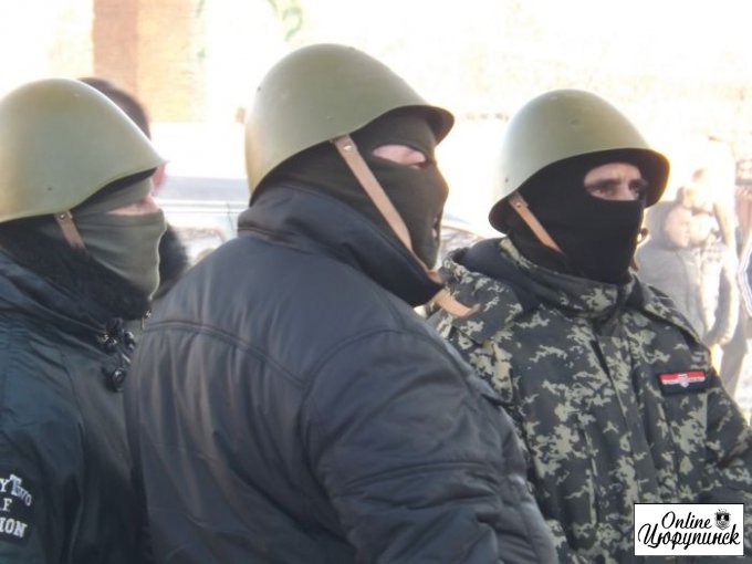 Российское ОРТ оперативно отреагировало на события в Цюрупинске