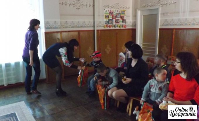 Минутка внимания и благодарности семьям участников АТО от цюрупинчан
