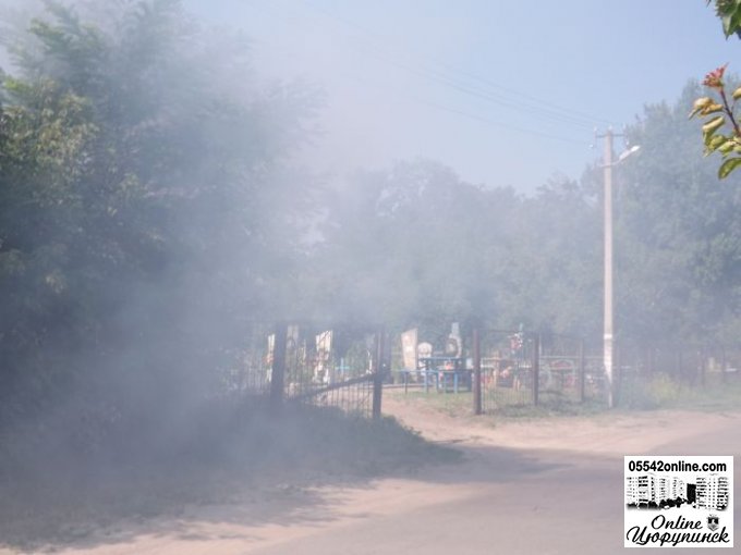 Цюрупинск задыхается в едком дыму товарищей "специалистов" (фото/видео)