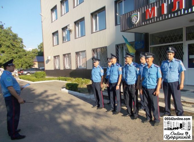 В Цюрупинську було проведено чергування за рахунок особистого часу керівництва РВ УМВС (фото)