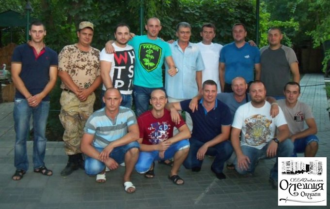 Ветераны АТО из Цюрупинска встретились с братьями по оружию на гражданке (фото)