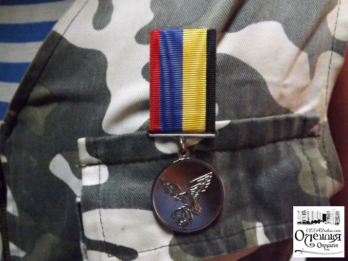 29 бойцов из Цюрупинского района получили знаки отличия