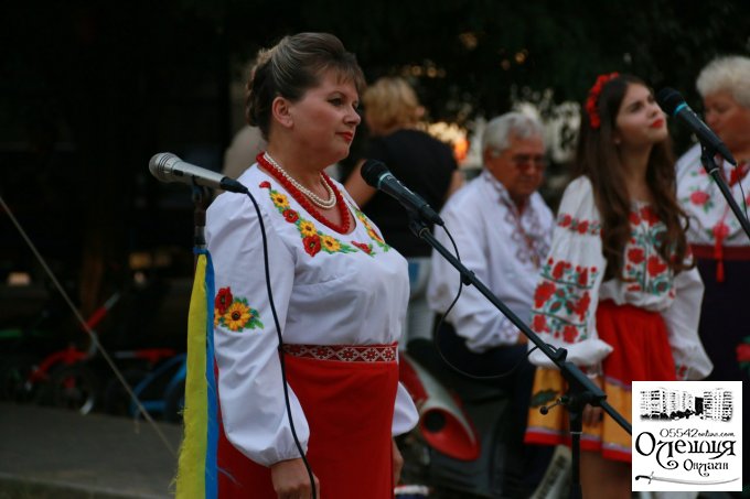Маленьке свято на житлоселищi в Олешках (фото)