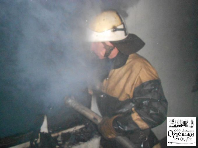 В Олешках рятувальники ліквідували пожежу в житловому будинку