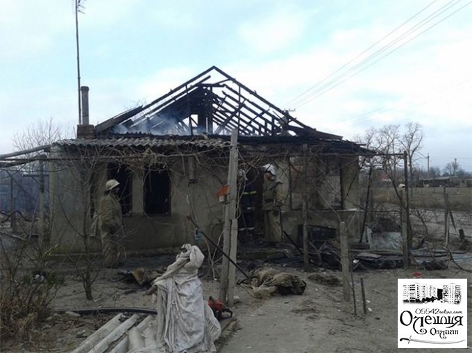 Під час пожежі в Олешківському районі загинув чоловік