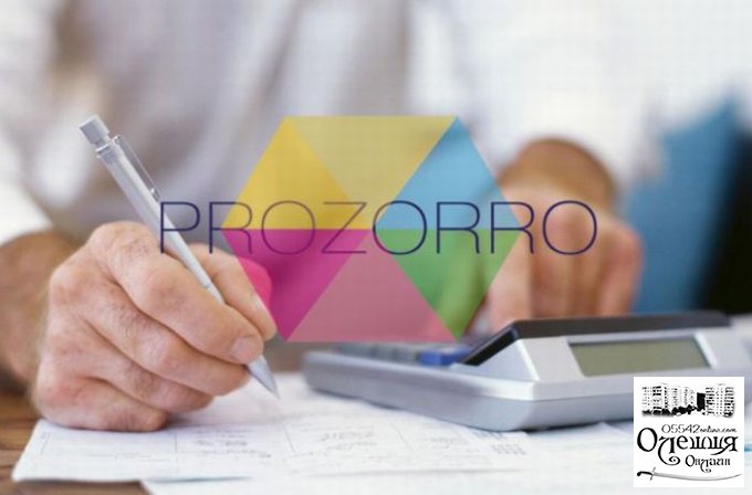 Процедура електронних закупівель Рrozorro дає позитивні результати в Олешках