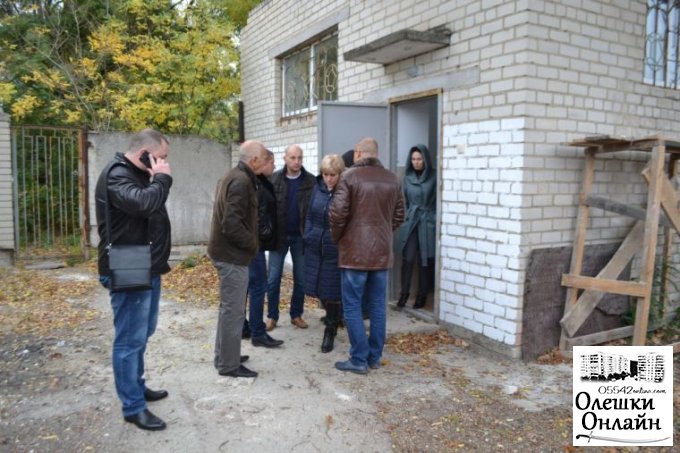 Олешківські депутати провели виїздну нараду на сдадіоні