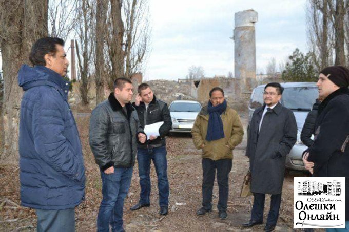 Чергова зустріч Олешківського міського голови з іноземними інвесторами