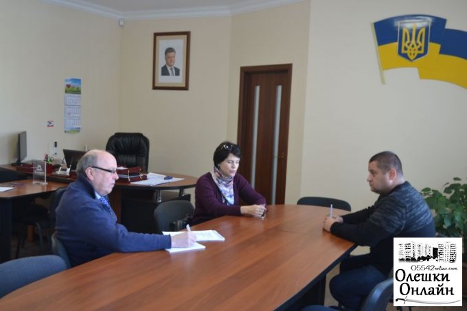 Відбулась чергова зустріч олешківського міського голови з спостерігачами місії ОБСЄ