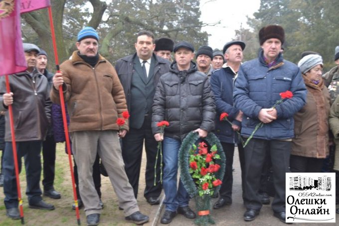 Вшанування подвигу воїнів – інтернаціоналістів в Олешках