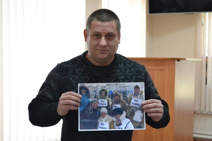 Олешковские участники "Евромайдана" возмущены действиями Кравченко-Скалозуб