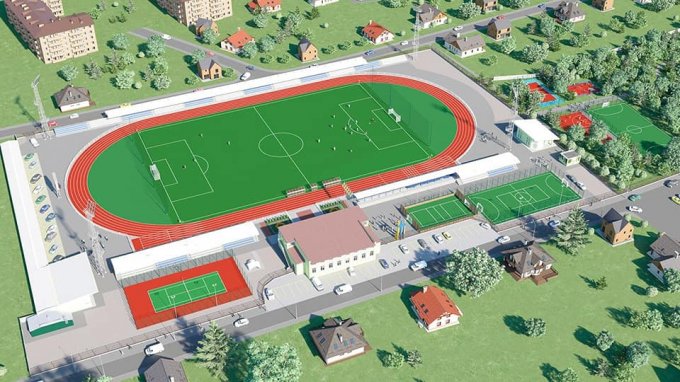 В Олешках плануют стадіон ''Старт'' і ''Парк Слави'' зробити у спільному проекті (фото)