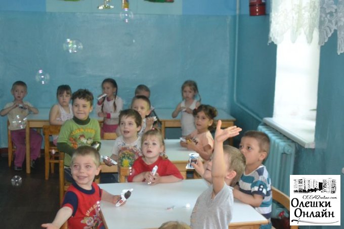 День захисту дітей в Обласній дитячій туберкульозній лікарні м. Олешки