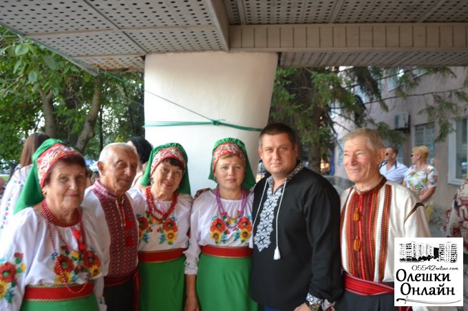 Олешки відзначили 28-у річницю Дня Незалежності.