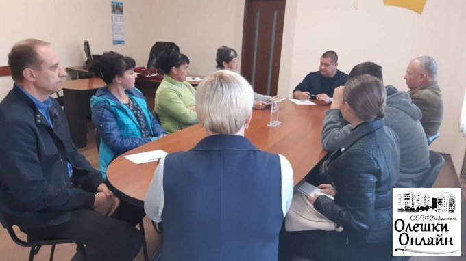 Чергова зустріч Олешківського міського голови з жителями селища Пойма