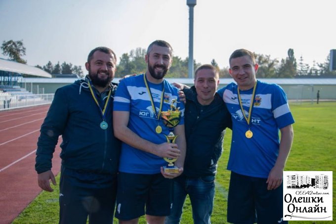 Визначилися чемпіони Олешківського району з футболу