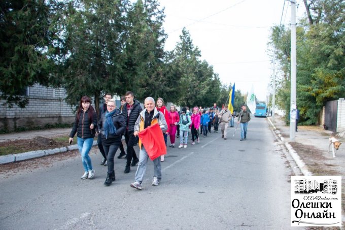 В Олешках відзначили 75-ту річницю визволення України від фашистських загарбників