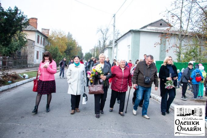 В Олешках відзначили 75-ту річницю визволення України від фашистських загарбників