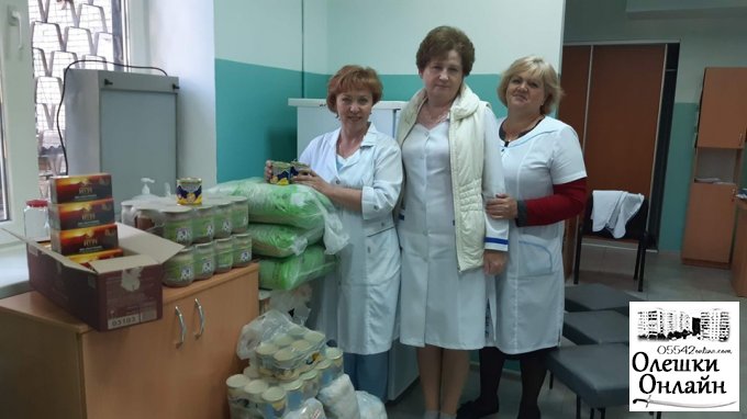 Підтримка хворих на туберкульоз в Олешках