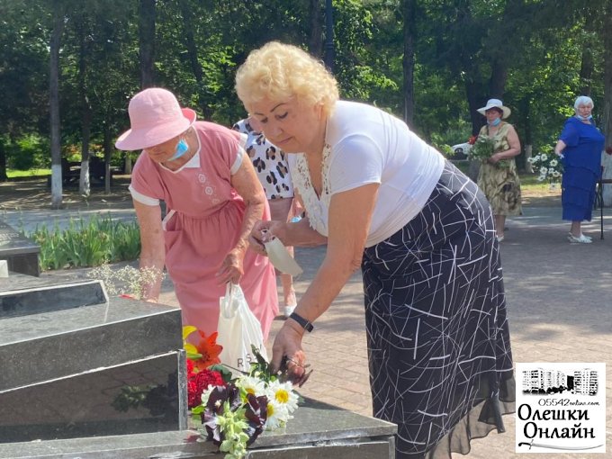 В Олешках вшанували пам’ять жертв війни