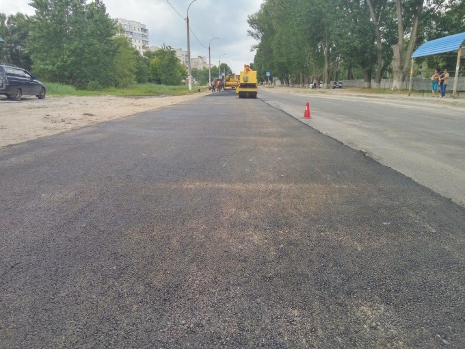 О ремонтах дорог в Олешках: информация для сравнения